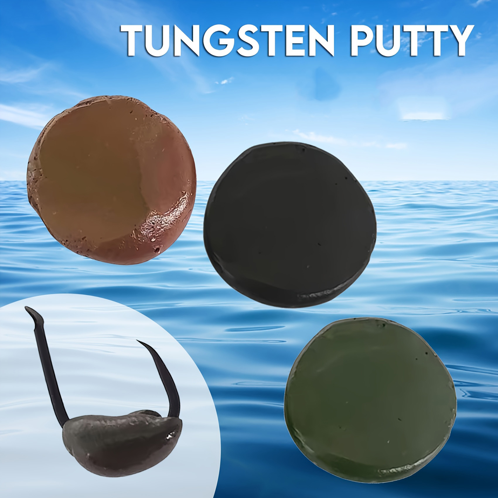 Tungsten Sinkers - معجون التنغستن 0.5 أونصة (15 جرام)