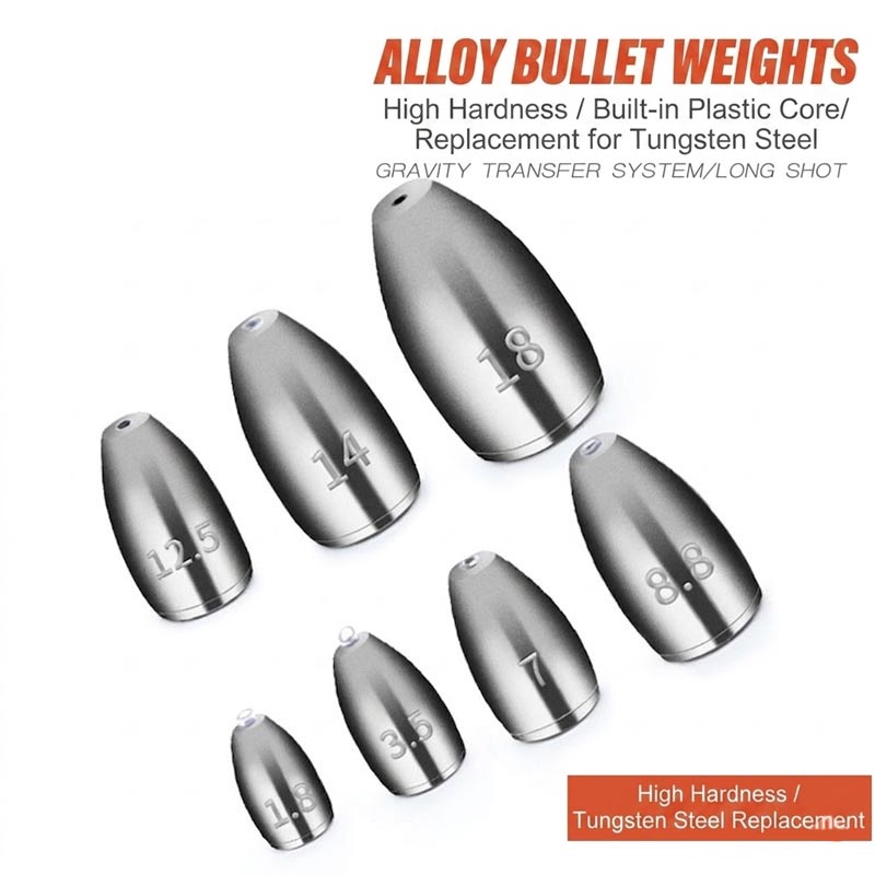 Tungsten Sinkers - أثقال صيد من سبيكة خالية من