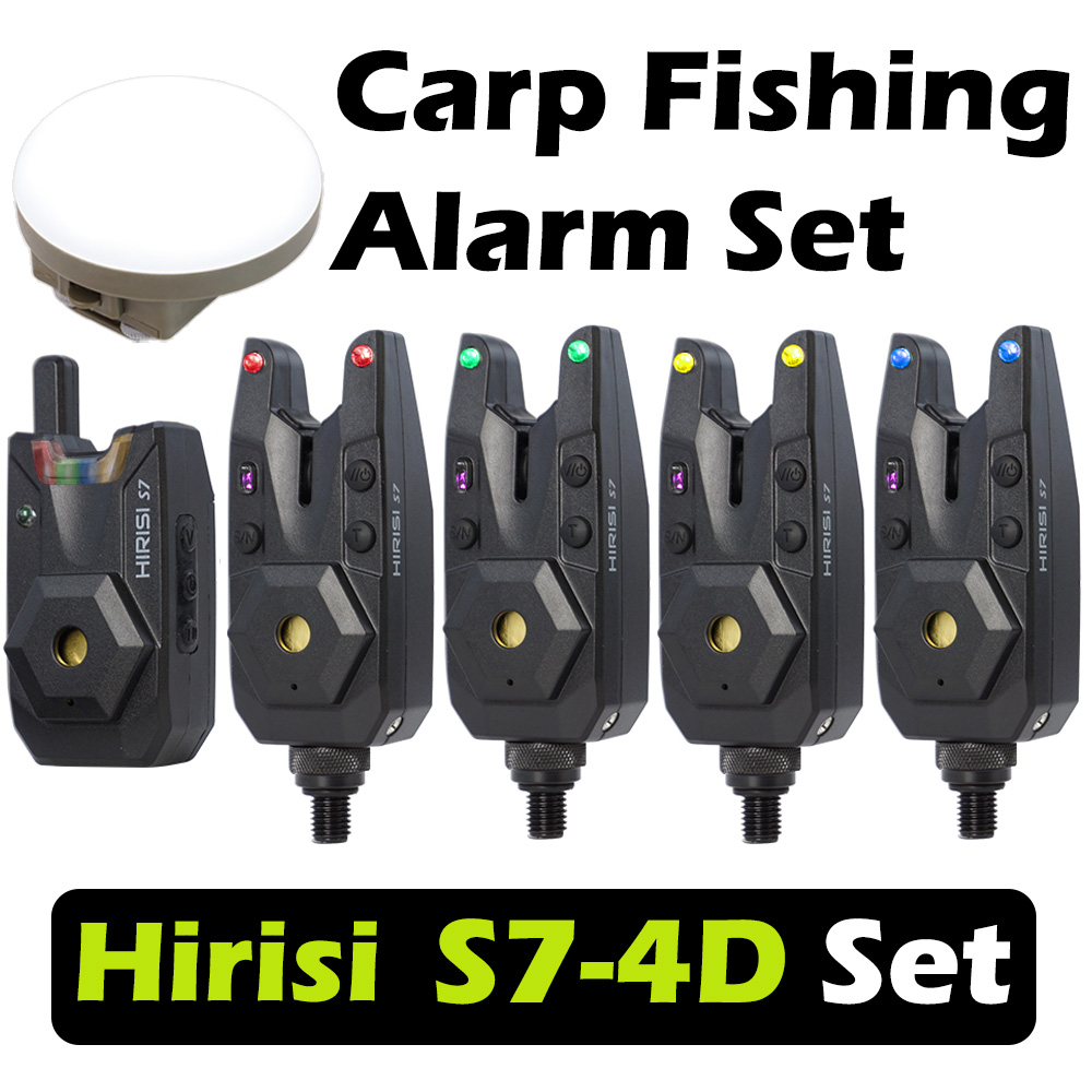 Bite Alarm Fishing - مجموعة إنذار لاسلكية لصيد سمك الشبوط