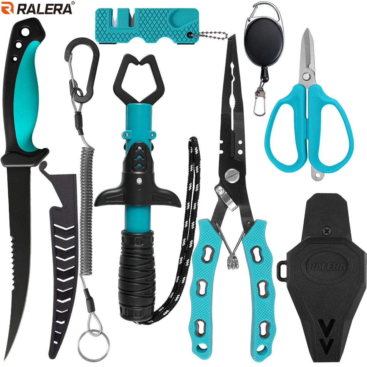 Fishing Pliers - مجموعة أدوات الصيد المقاومة للماء المالح