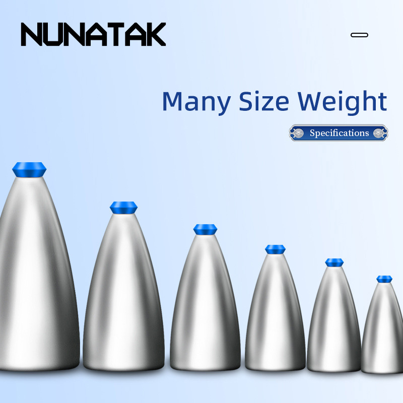 رصاص صيد نوناتاك، ثقالة رصاصية - مراجعة Tungsten Sinkers وسعره