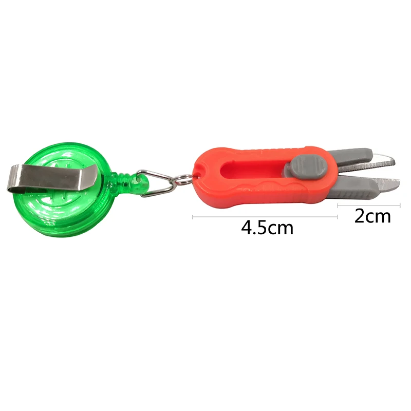OUTKIT 1 قطعة مقص مرن صغير خيط - مراجعة Fishing Equipment Line وسعره