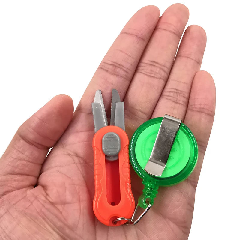 OUTKIT 1 قطعة مقص مرن صغير خيط - مراجعة Fishing Equipment Line وسعره