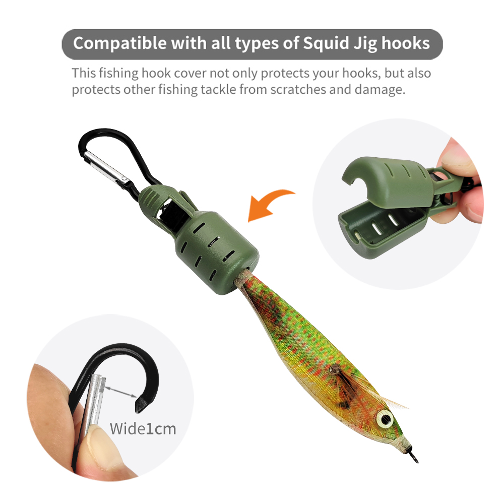 غطاء خطاف صيد الحبار مصنوع من  - مراجعة Fishing Equipment And Accessories وسعره