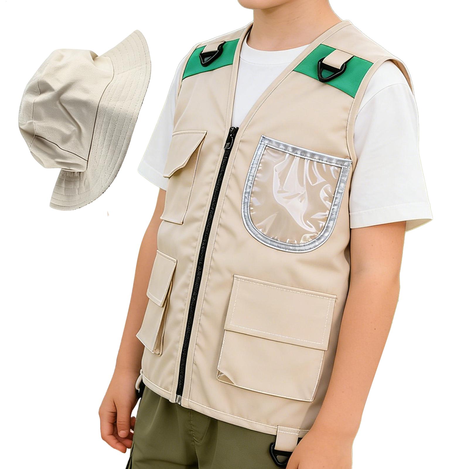 سترة استكشافية للأطفال للأنشطة - مراجعة Fishing Equipment Logo وسعره