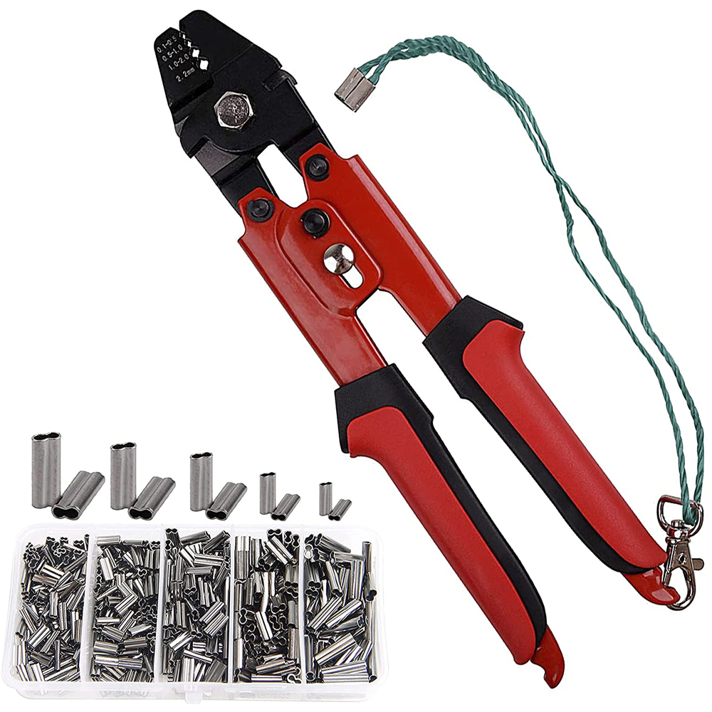 طقم أكمام لصيد السمك 300 قطعة  - مراجعة Fishing Pliers وسعره