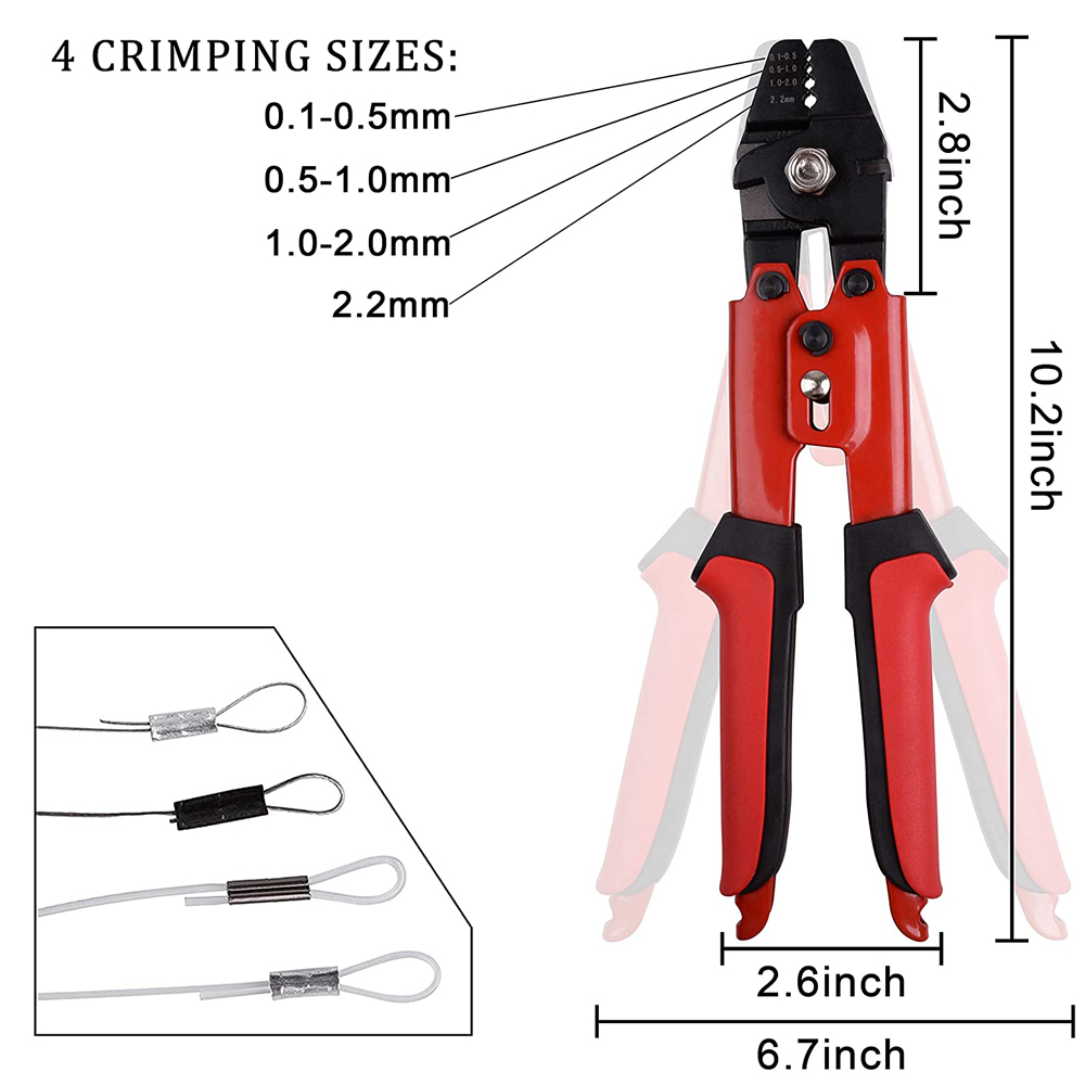 طقم أكمام لصيد السمك 300 قطعة  - مراجعة Fishing Pliers وسعره