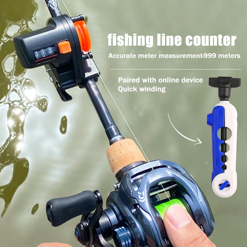عداد قياس 0-999M، أدوات ومعدات - مراجعة Fishing Equipment Line وسعره