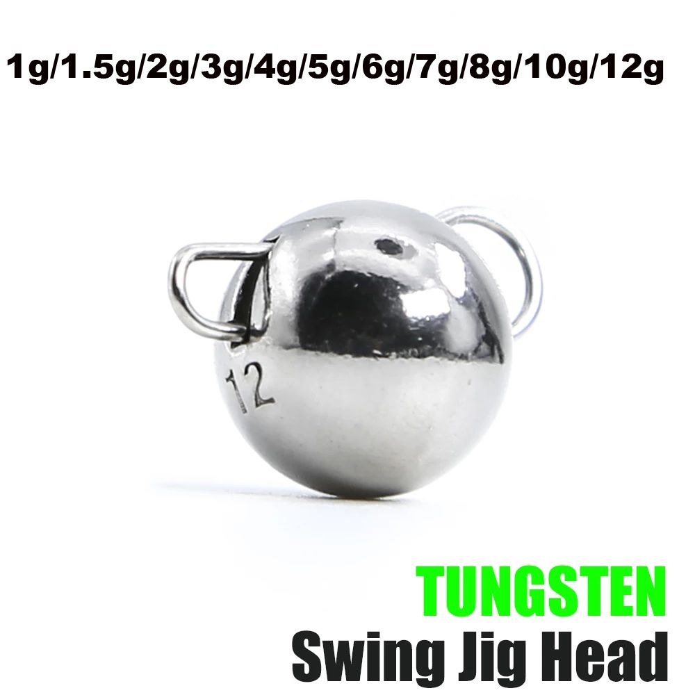 1 قطعة ماتي الأسود التنغستن ال - مراجعة Tungsten Sinkers وسعره