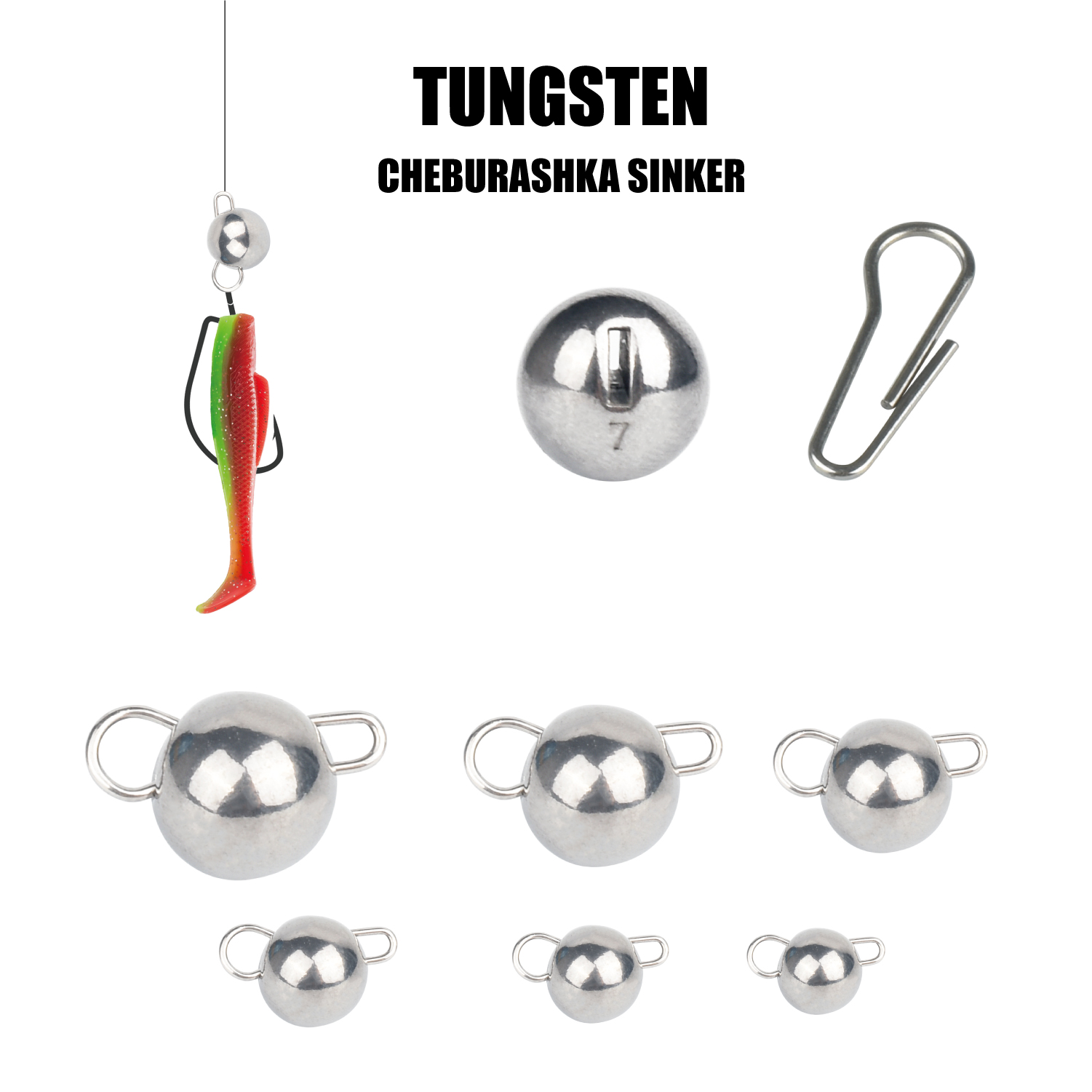 MUUNN 10 قطع أوزان صيد تشيبراش - مراجعة Tungsten Sinkers وسعره
