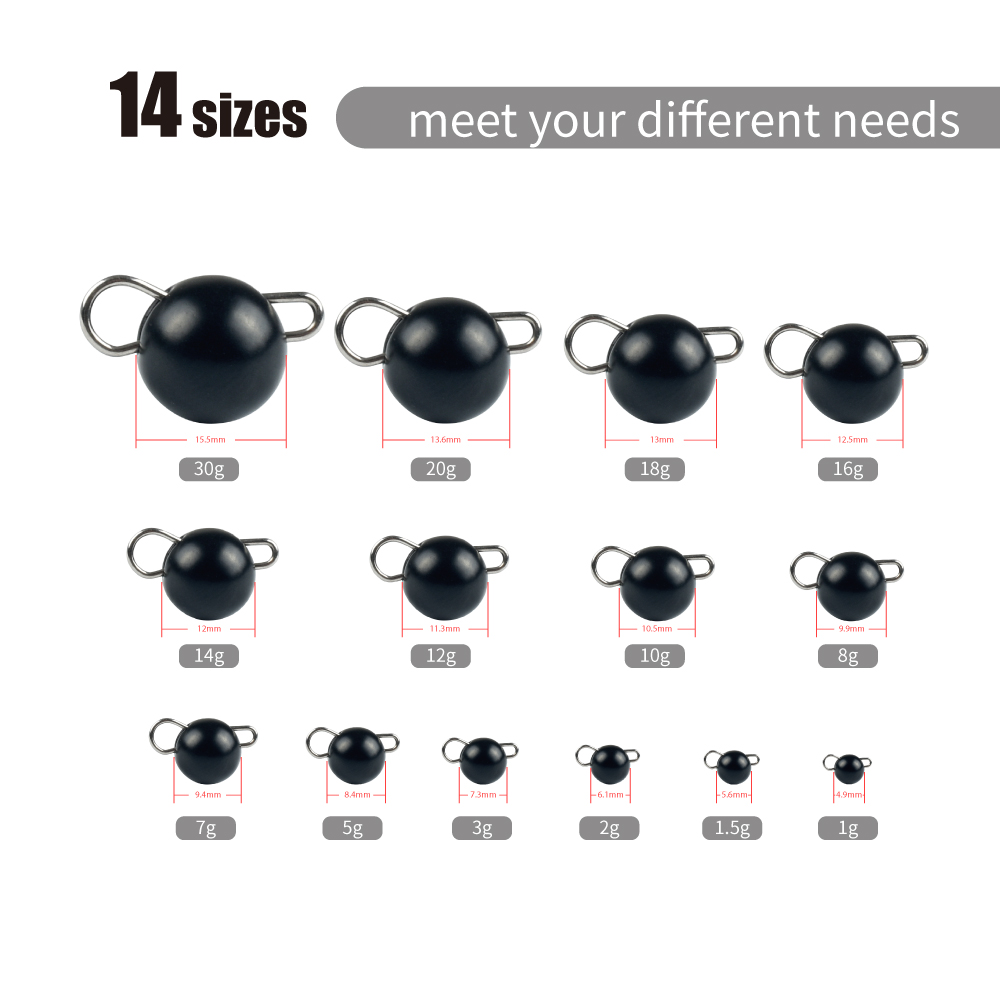 MUUNN 10 قطع أوزان صيد تشيبراش - مراجعة Tungsten Sinkers وسعره