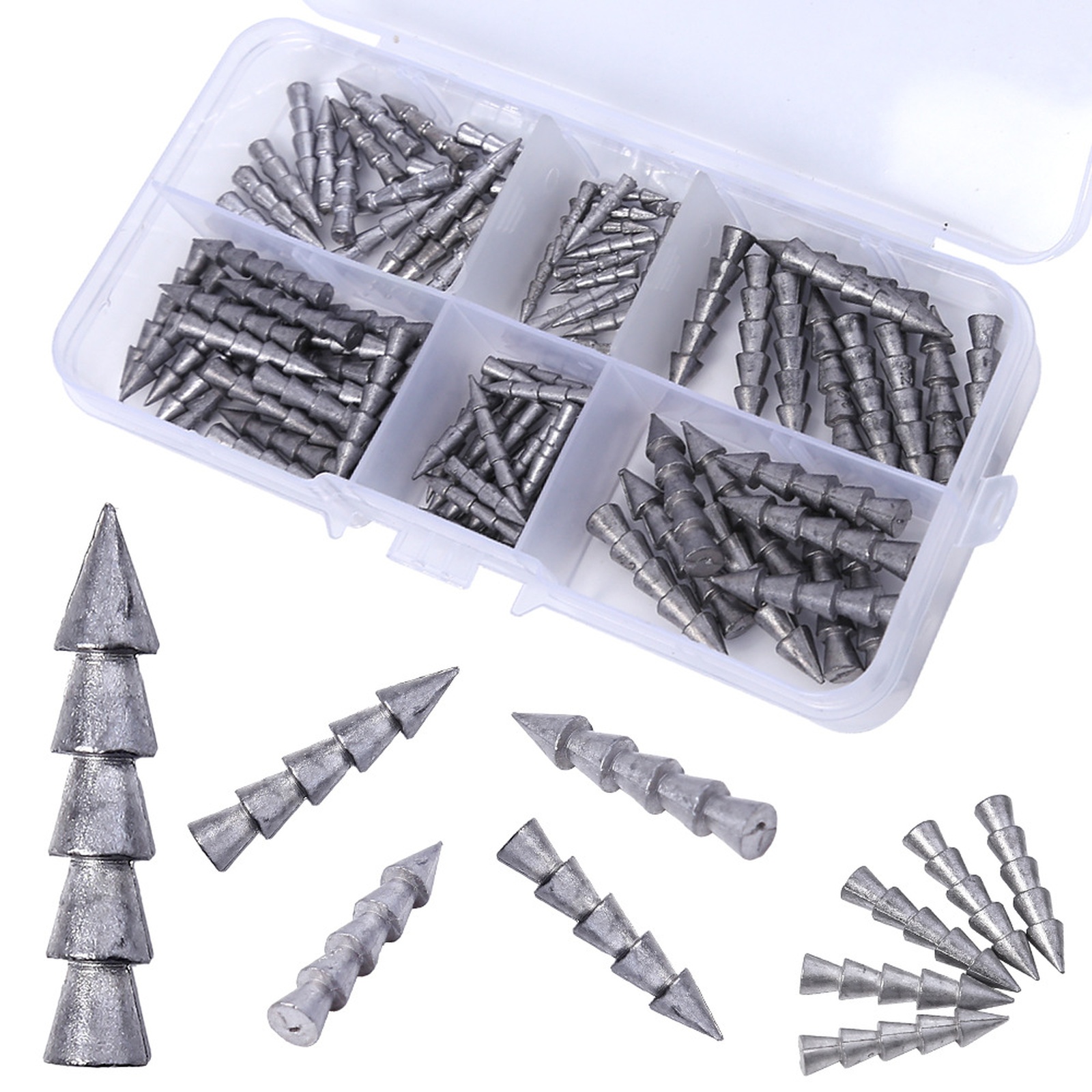 أوزان تنجستن للأظافر 100 قطعة، - مراجعة Tungsten Sinkers وسعره