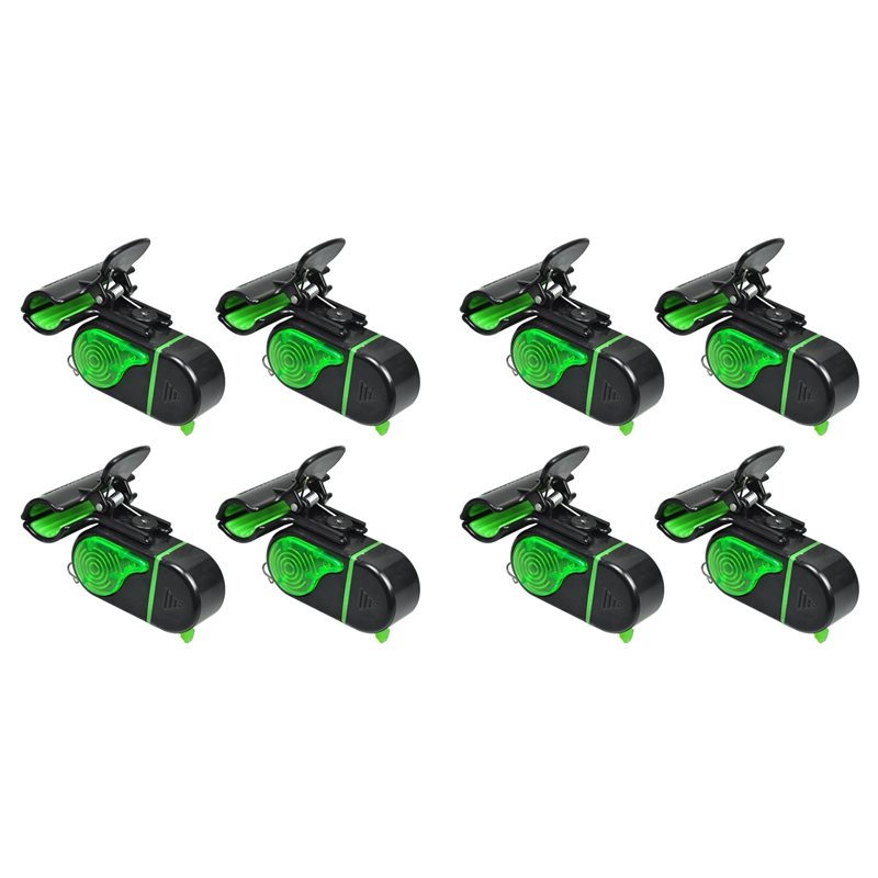 A06F-8PCS أجهزة إنذار لصيد الأ - مراجعة Bite Alarm Fishing وسعره