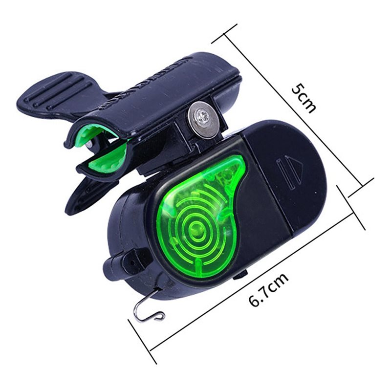 A06F-8PCS أجهزة إنذار لصيد الأ - مراجعة Bite Alarm Fishing وسعره