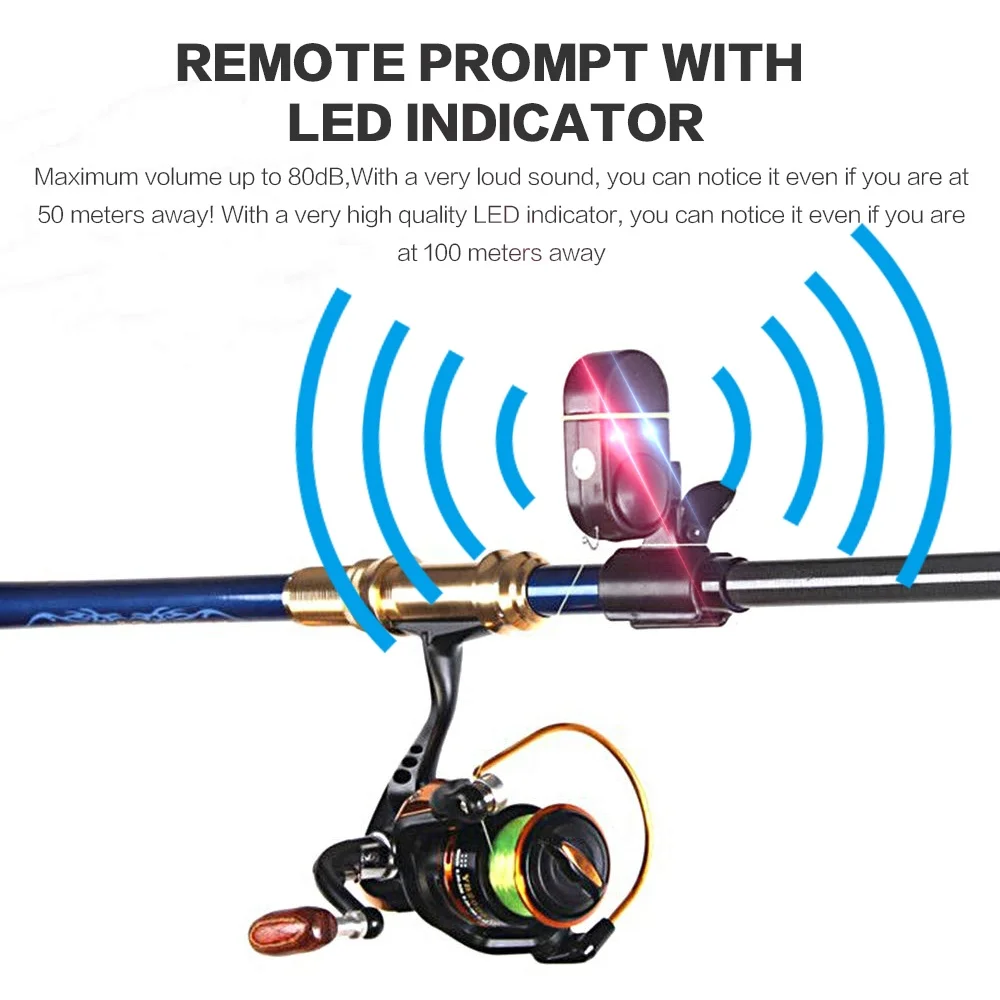 FLYSAND الأسماك لدغة إغراء تنب - مراجعة Bite Alarm Fishing وسعره