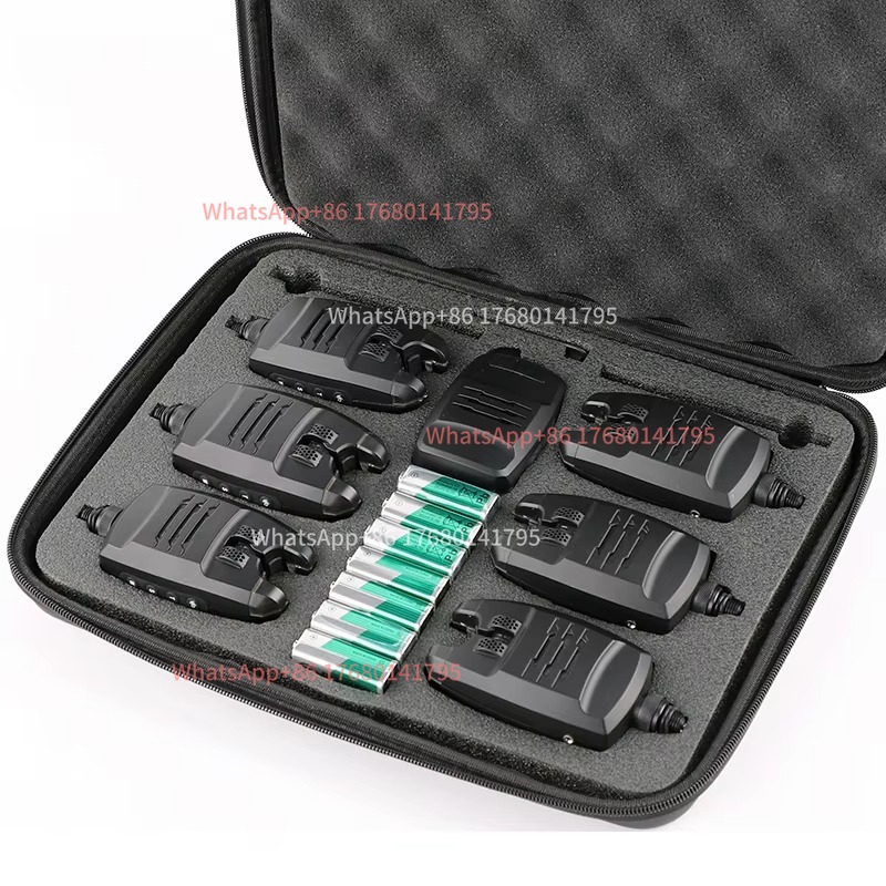 FA214-6 معدات صيد الكارب مع إض - مراجعة Bite Alarm Fishing وسعره
