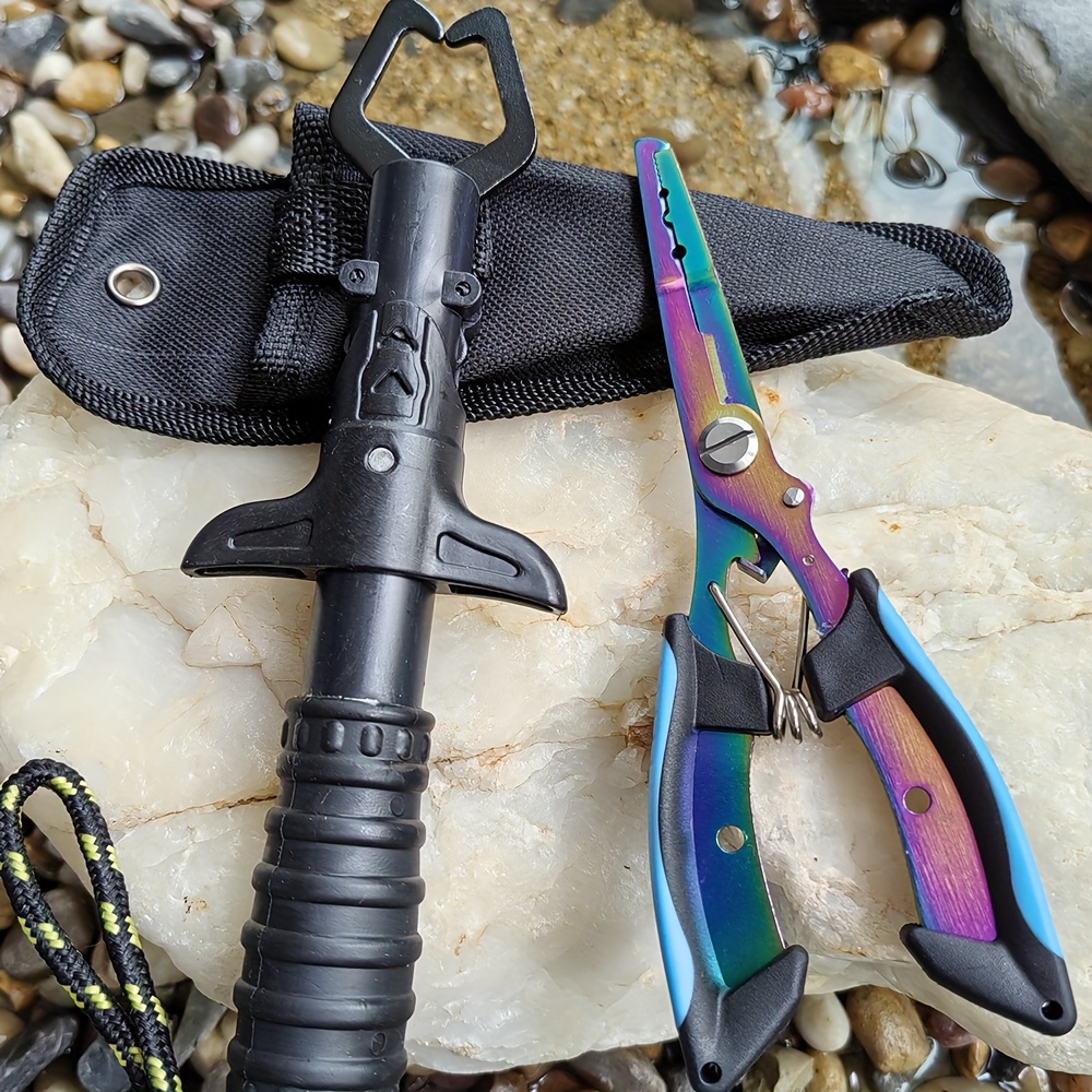 مجموعة كماشة صيد وملقط أسماك،  - مراجعة Fishing Pliers وسعره
