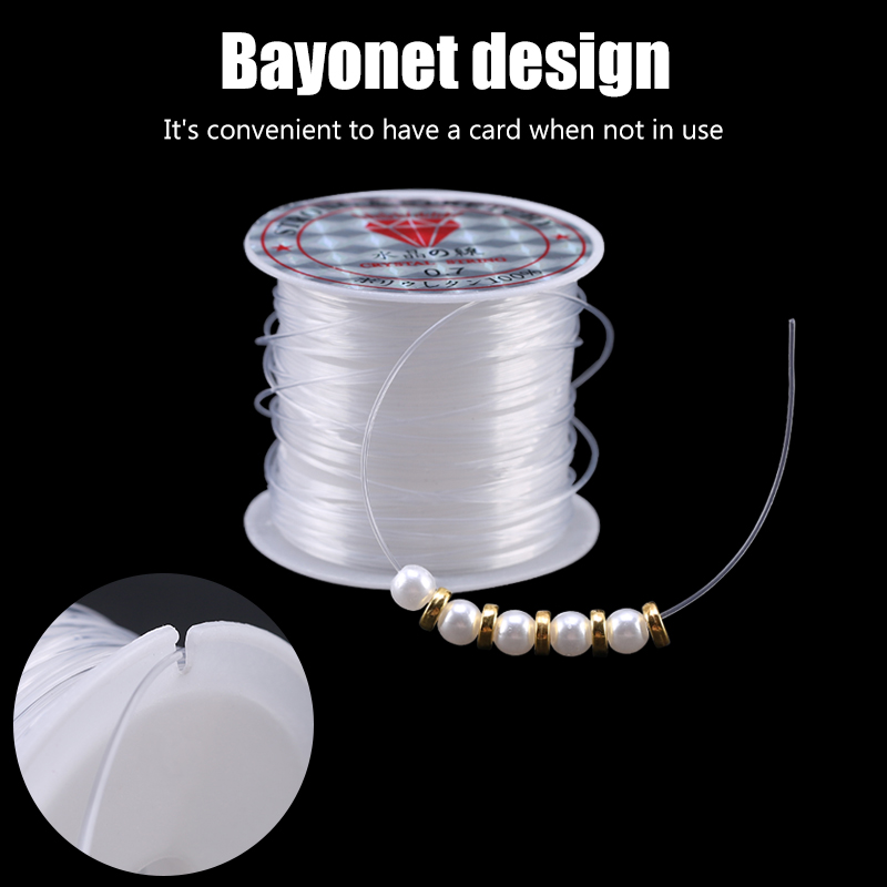 100 متر البلاستيك كريستال لتقو - مراجعة Fishing Equipment Line وسعره