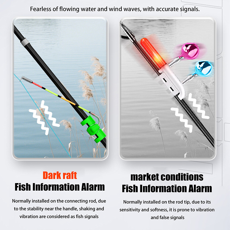 عصا إضاءة قابلة للإزالة ومقاوم - مراجعة Bite Alarm Fishing وسعره