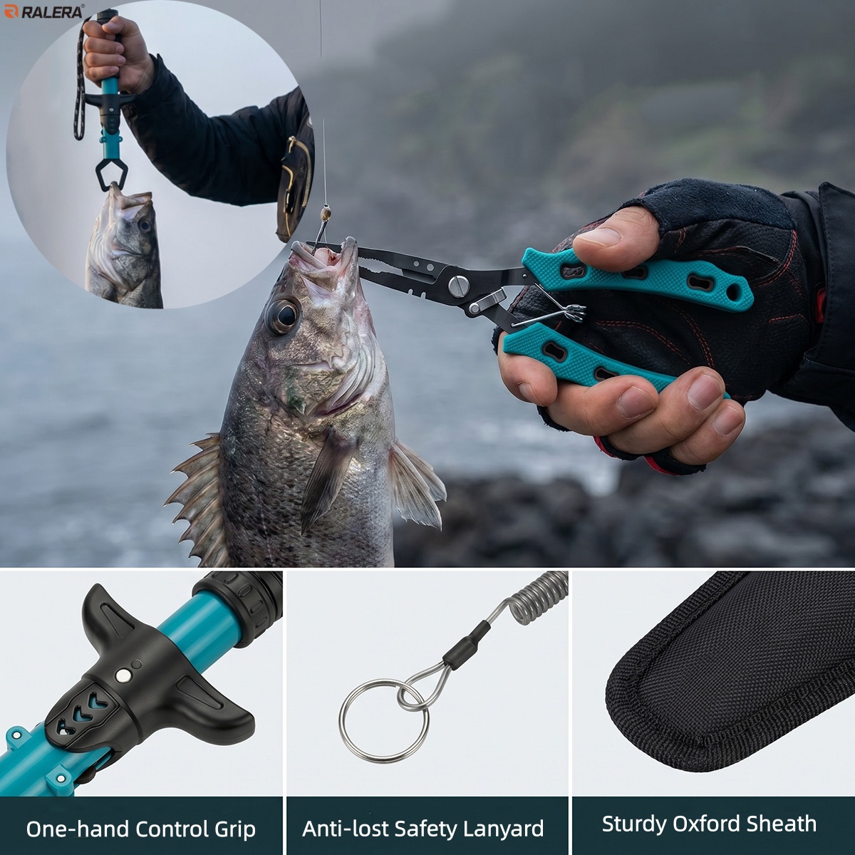 مجموعة أدوات الصيد المقاومة لل - مراجعة Fishing Pliers وسعره